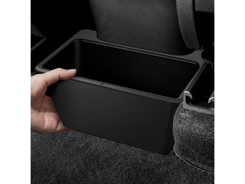 Spigen Tesla Rear Under Air Outlet Storage Box - black - Tesla Model Y