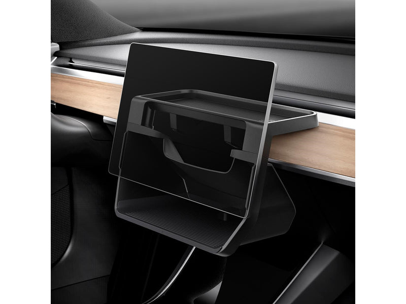 Spigen Tesla Under Screen Storage Organizer - black - Tesla Model Y/3