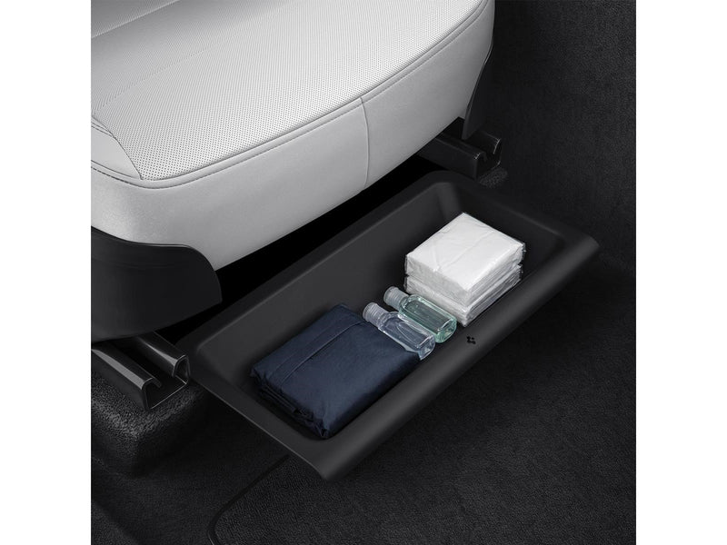 Spigen Tesla Underseat Storage Organizer - black - Tesla Model YJuniper