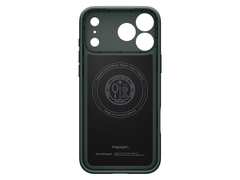 Spigen Thin Fit MagSafe - abyss green - iPhone 17 Pro