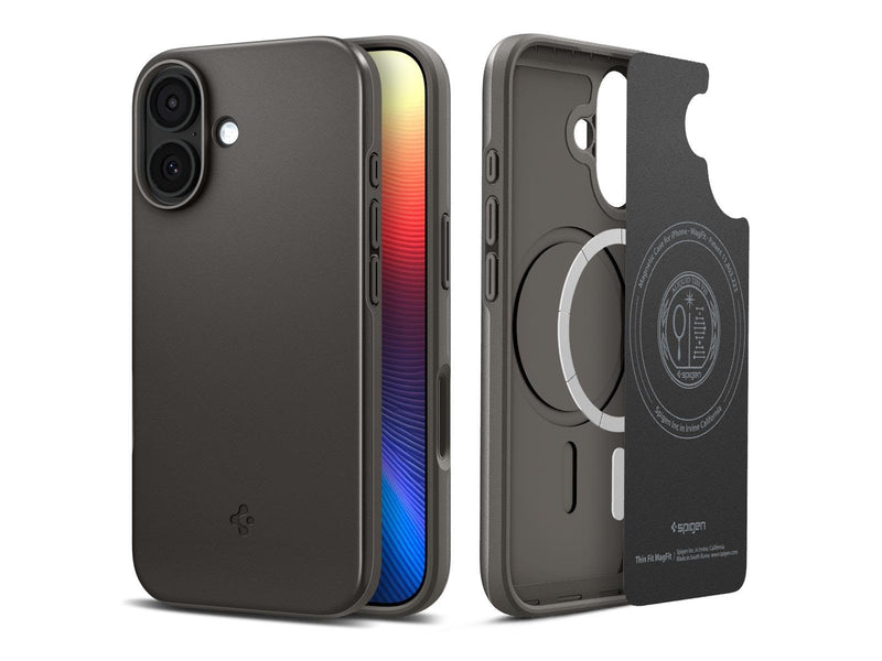 Spigen Thin Fit MagSafe - gunmetal - iPhone 17