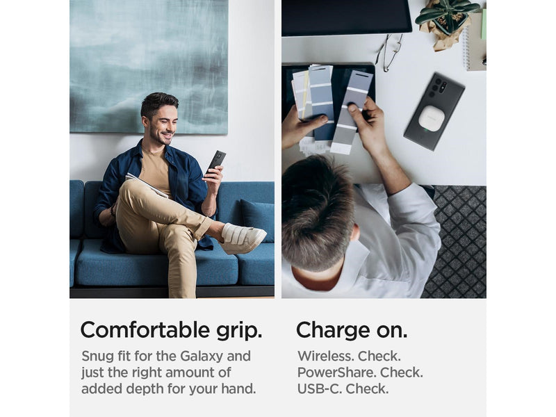 Spigen Thin Fit - black - Samsung Galaxy S22 Ultra