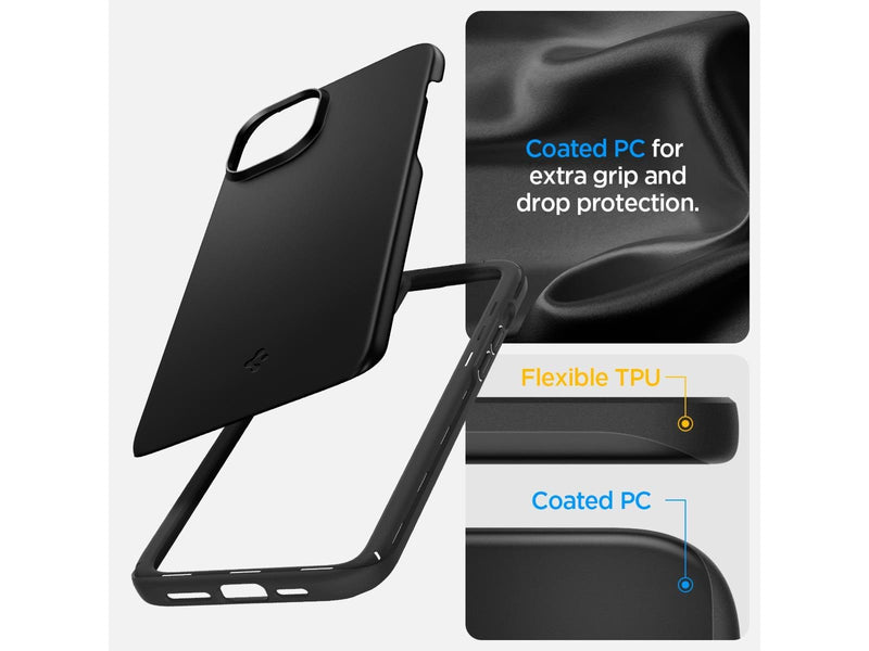 Spigen Thin Fit - black - iPhone 15 Plus