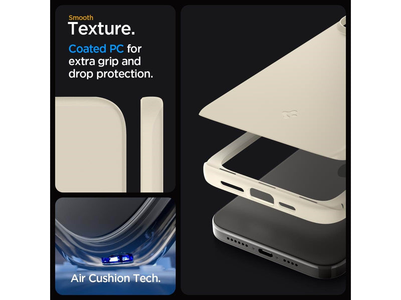 Spigen Thin Fit - mute beige - iPhone 15 Pro
