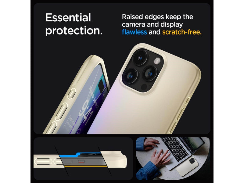 Spigen Thin Fit - mute beige - iPhone 15 Pro