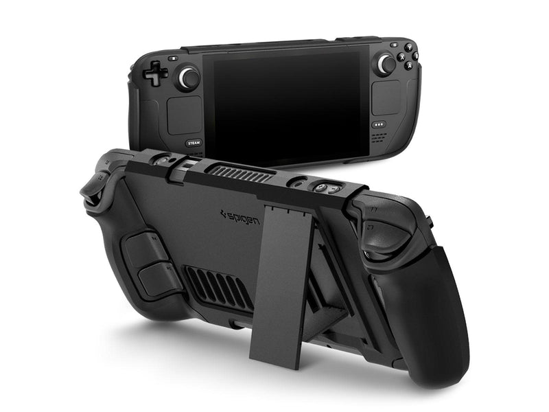 Spigen Thin Fit with Kick Stand - black - Steam Deck - Miscellaneous Zubehör für Spielkonsole - Steam Deck