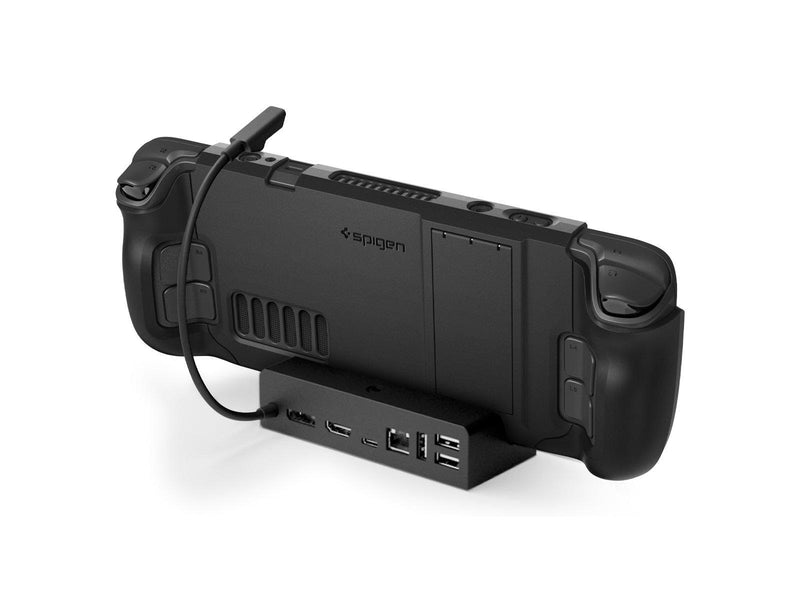 Spigen Thin Fit with Kick Stand - black - Steam Deck - Miscellaneous Zubehör für Spielkonsole - Steam Deck