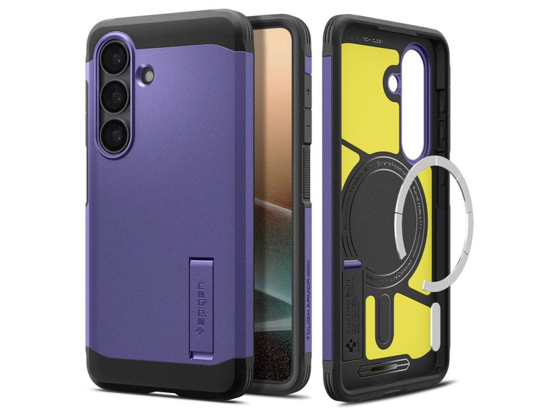 Spigen Tough Armor Mag MagSafe Case for Samsung Galaxy S26+ - Purple