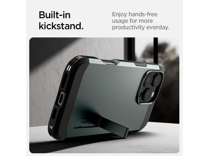 Spigen Tough Armor MagSafe - abyss green - iPhone 16 Pro