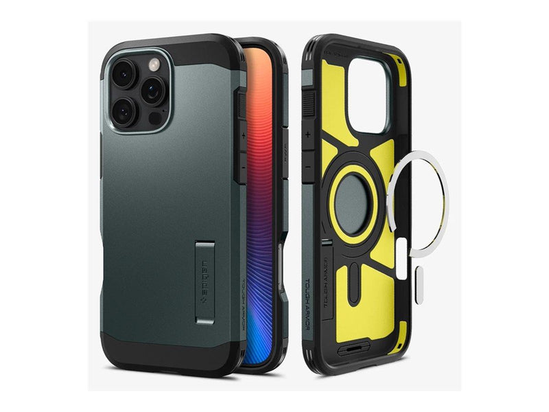 Spigen Tough Armor MagSafe - abyss green - iPhone 16 Pro