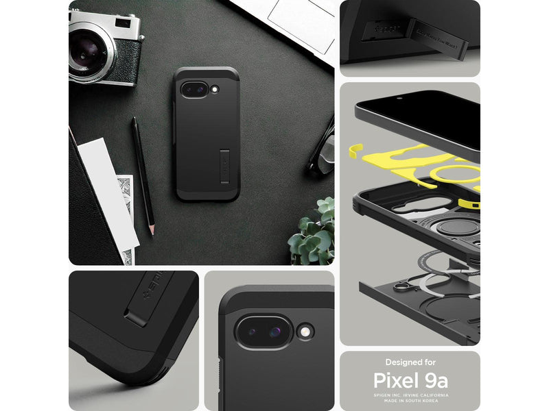 Spigen Tough Armor MagSafe - black - Google Pixel 9a