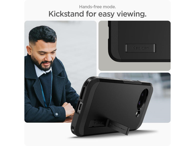Spigen Tough Armor MagSafe - black - Google Pixel 9a