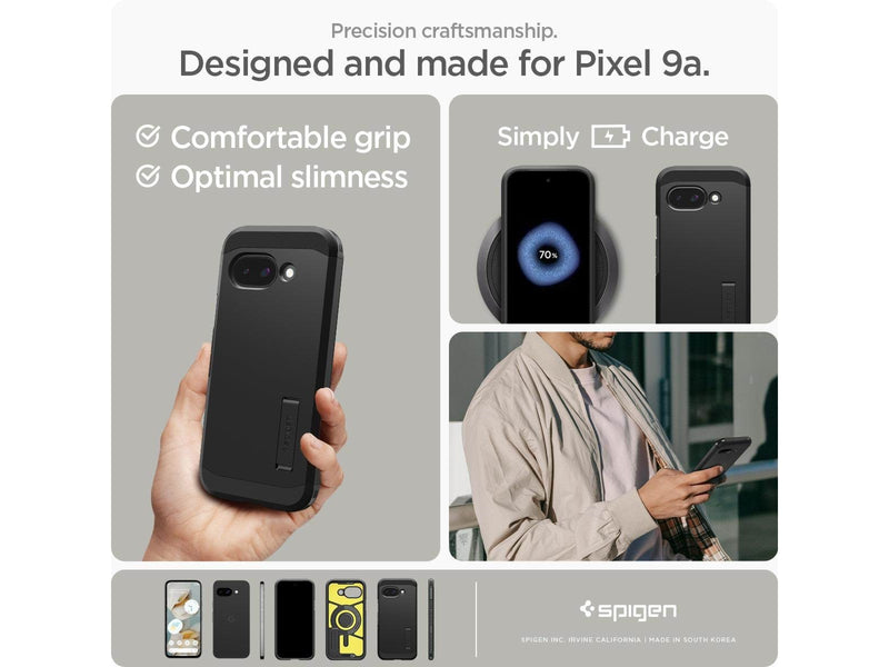 Spigen Tough Armor MagSafe - black - Google Pixel 9a