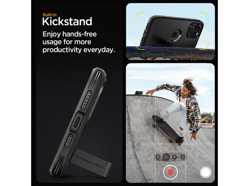 Spigen Tough Armor MagSafe - black - iPhone 15 Pro Max