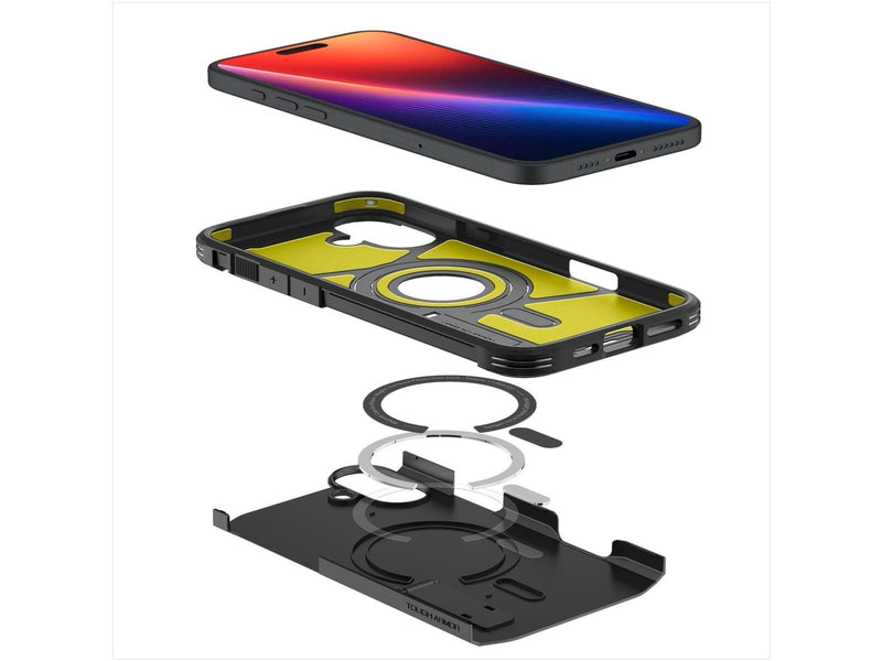 Spigen Tough Armor MagSafe - black - iPhone 16
