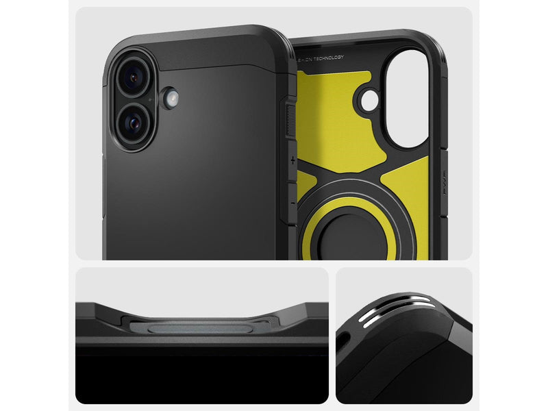 Spigen Tough Armor MagSafe - black - iPhone 16