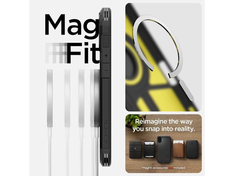 Spigen Tough Armor MagSafe - black - iPhone 16