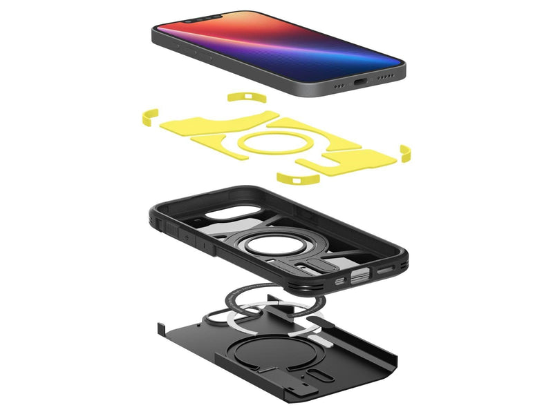 Spigen Tough Armor MagSafe - black - iPhone 17e/16e