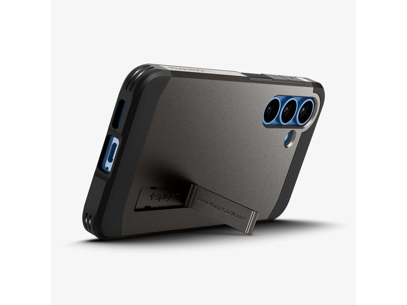 Spigen Tough Armor MagSafe - gunmetal - Samsung Galaxy S25