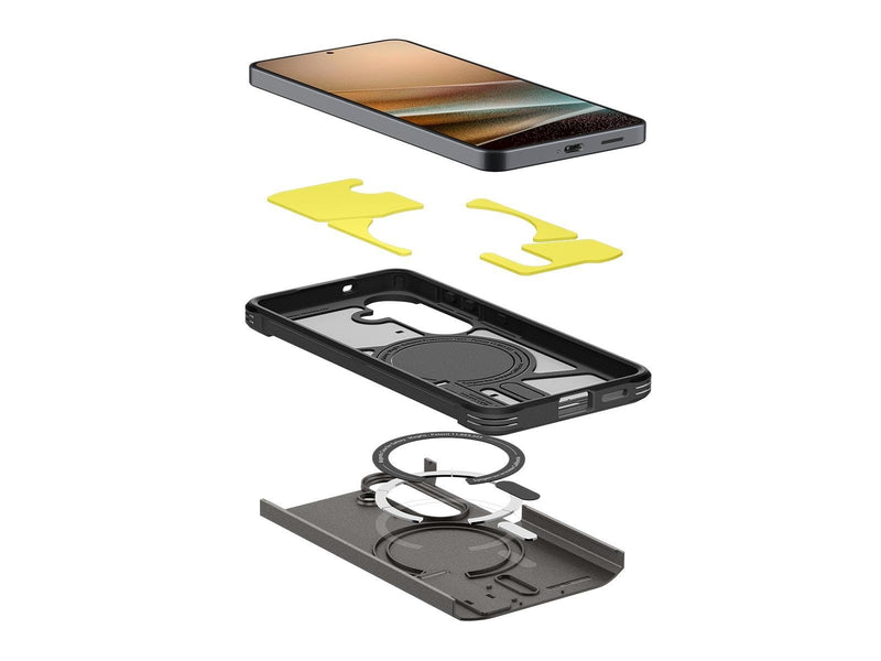 Spigen Tough Armor MagSafe - gunmetal - Samsung Galaxy S26