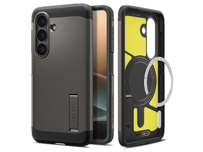 Spigen Tough Armor MagSafe - gunmetal - Samsung Galaxy S26+