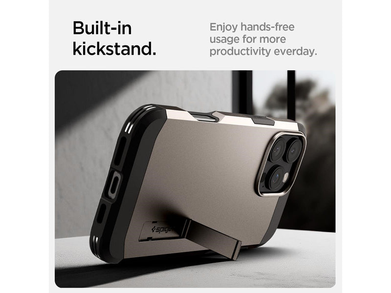 Spigen Tough Armor MagSafe - gunmetal - iPhone 16 Pro Max