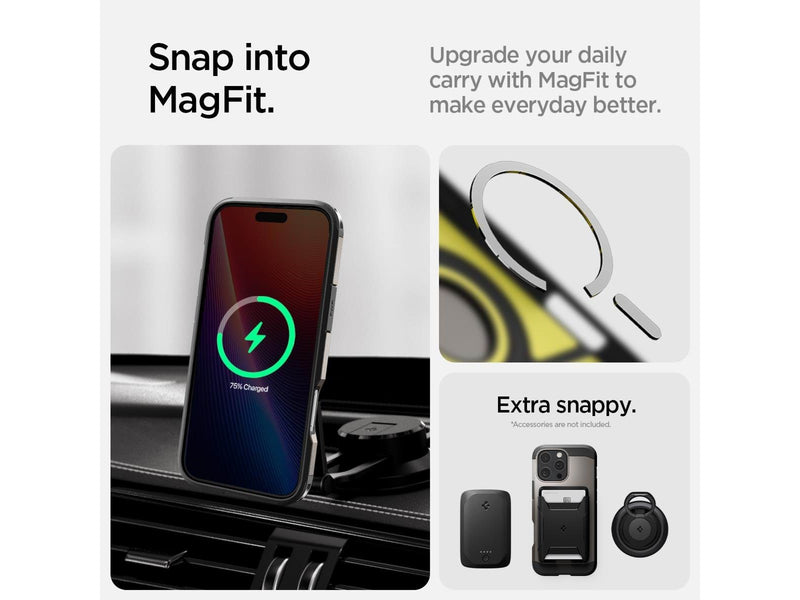 Spigen Tough Armor MagSafe - gunmetal - iPhone 16 Pro Max