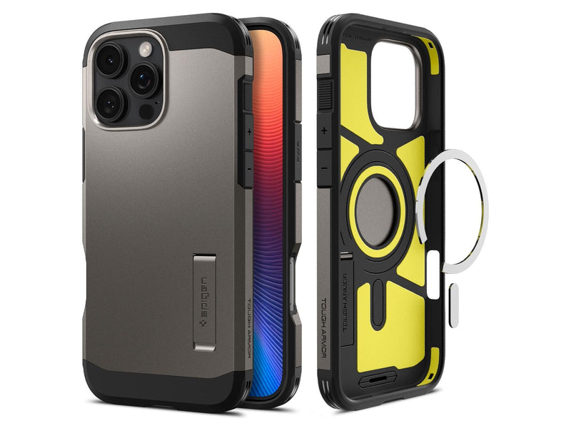 Spigen Tough Armor MagSafe - gunmetal - iPhone 16 Pro Max
