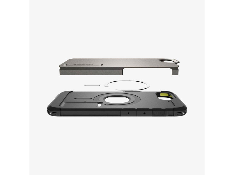 Spigen Tough Armor MagSafe - gunmetal - iPhone 17e/16e