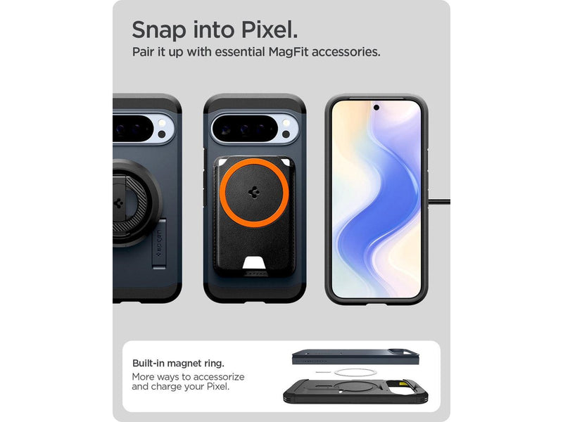 Spigen Tough Armor MagSafe - metal slate - Google Pixel 10 Pro XL