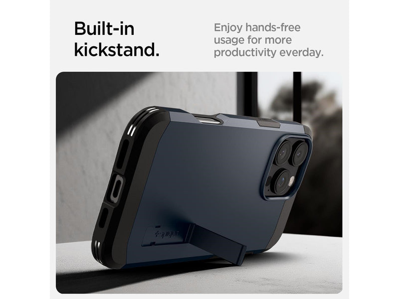 Spigen Tough Armor MagSafe - metal slate - iPhone 16 Pro