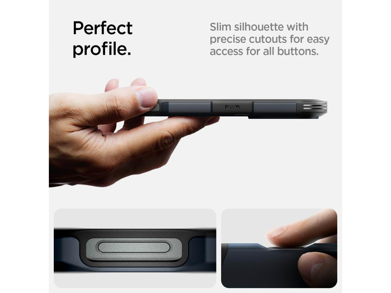 Spigen Tough Armor MagSafe - metal slate - iPhone 16 Pro Max