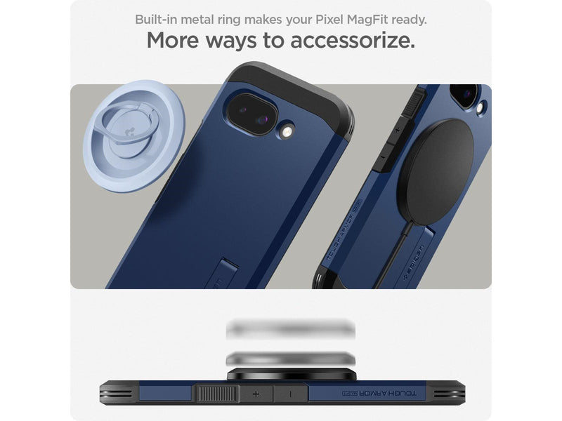 Spigen Tough Armor MagSafe navy blue - Google Pixel 9a