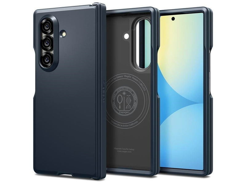Spigen Tough Armor Pro MagSafe - metal slate - Samsung Galaxy Z Fold7