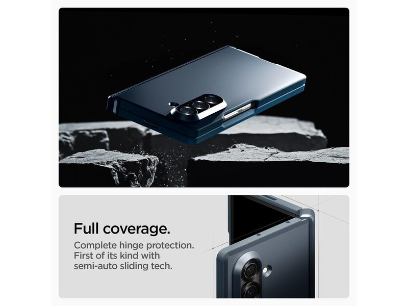 Spigen Tough Armor Pro MagSafe - metal slate - Samsung Galaxy Z Fold7