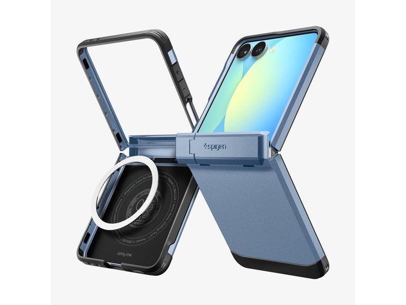 Spigen Tough Armor Pro MagSafe - sierra blue - Samsung Galaxy Z Flip7