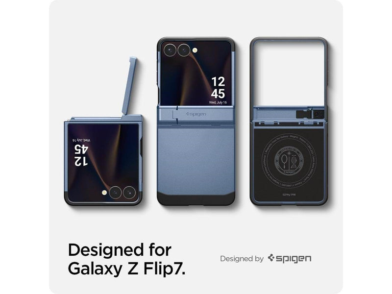 Spigen Tough Armor Pro MagSafe - sierra blue - Samsung Galaxy Z Flip7