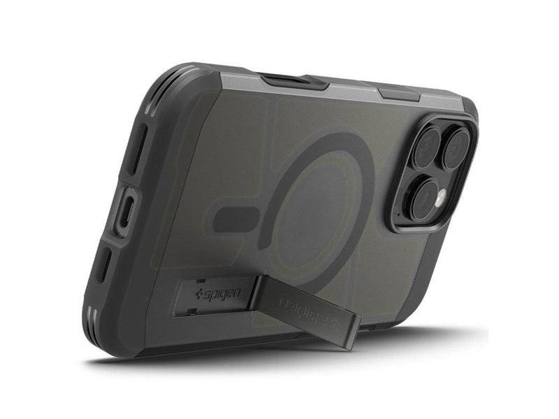 Spigen Tough Armor T MagSafe - frost black - iPhone 16 Pro