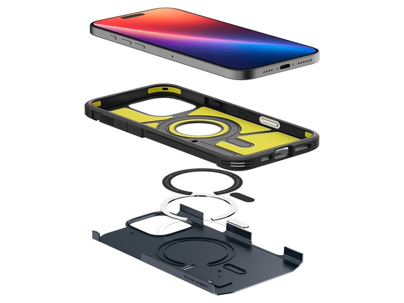 Spigen Tough Armor T MagSafe - metal slate - iPhone 16 Pro Max