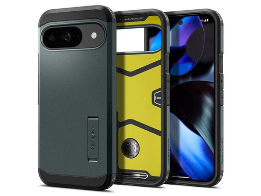 Spigen Tough Armor - abyss green - Google Pixel 9 Pro/Pixel 9