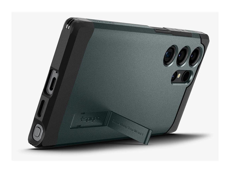 Spigen Tough Armor - abyss green - Samsung Galaxy S24 Ultra