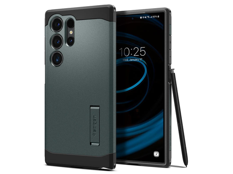 Spigen Tough Armor - abyss green - Samsung Galaxy S24 Ultra