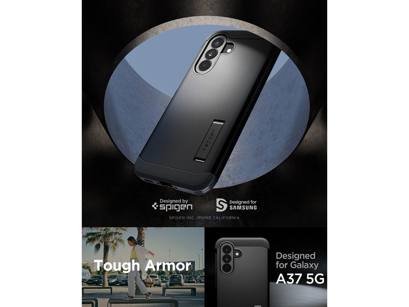 Spigen Tough Armor - black - Samsung Galaxy A37 5G