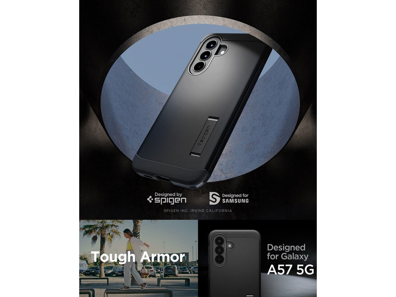 Spigen Tough Armor - black - Samsung Galaxy A57 5G