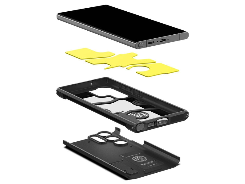Spigen Tough Armor - black - Samsung Galaxy S23 Ultra