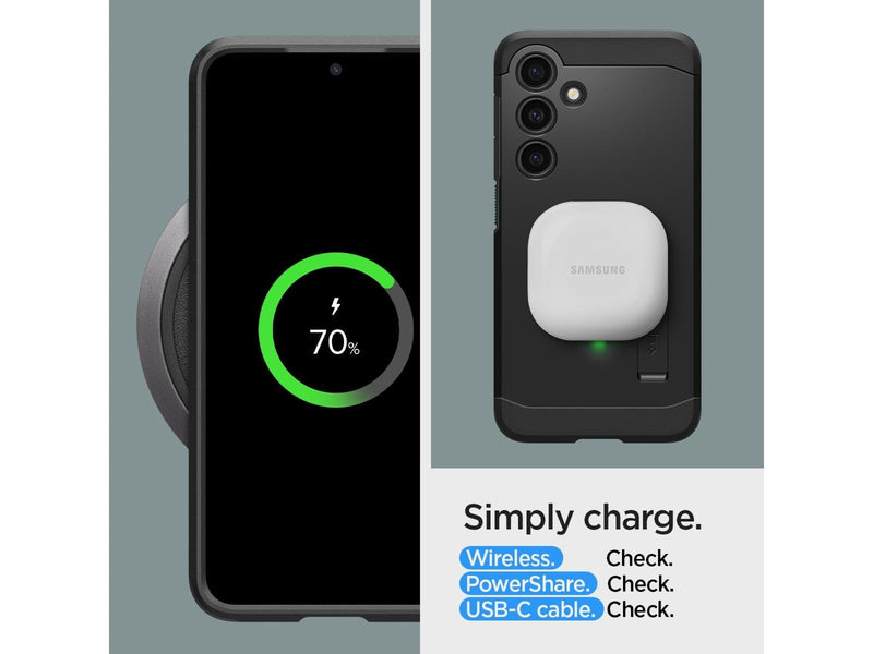 Spigen Tough Armor - black - Samsung Galaxy S24+