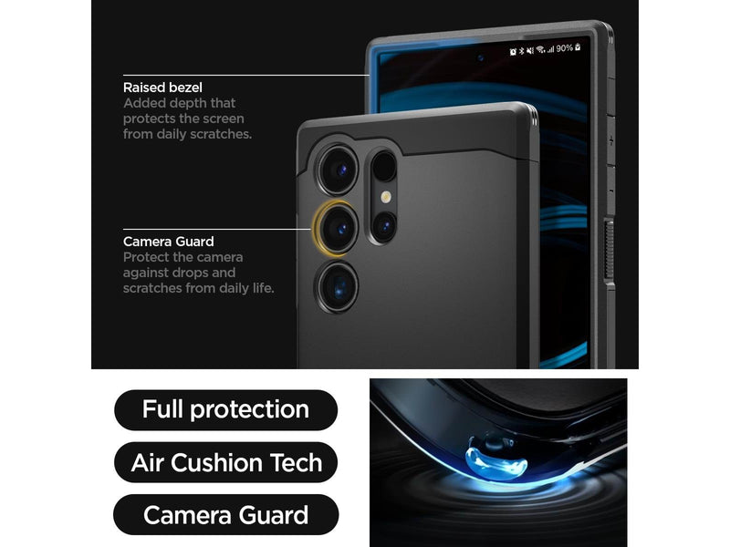 Spigen Tough Armor - black - Samsung Galaxy S24 Ultra
