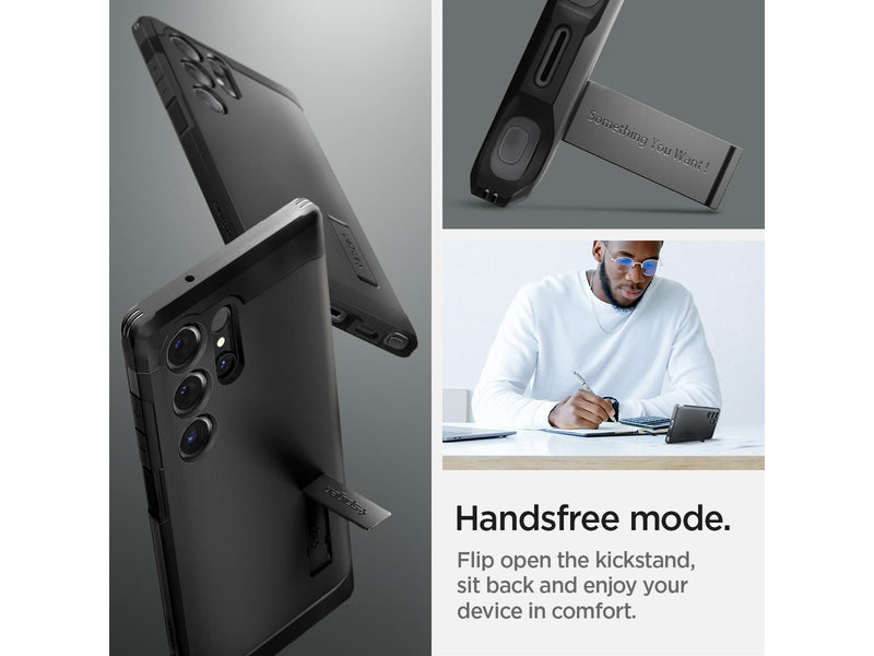 Spigen Tough Armor - black - Samsung Galaxy S24 Ultra