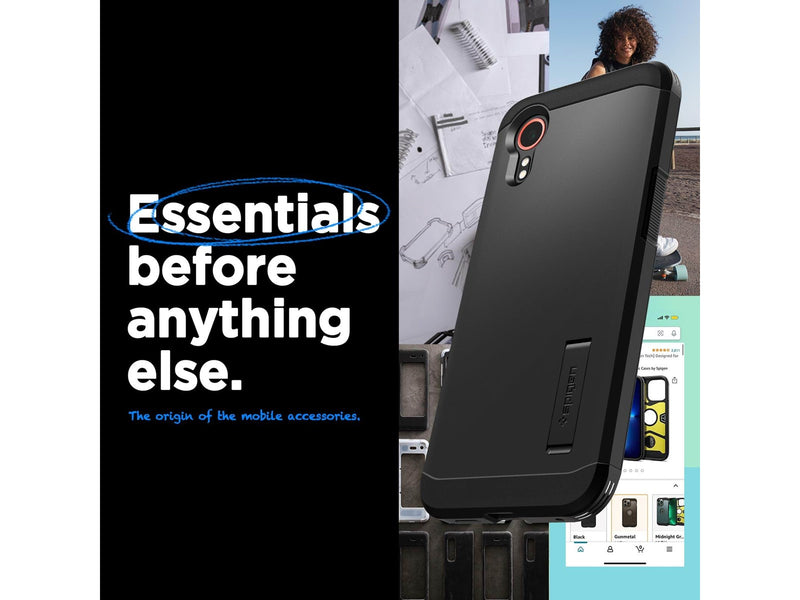 Spigen Tough Armor - black - Samsung Galaxy XCover 7
