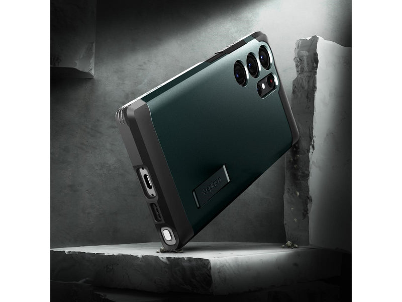 Spigen Tough Armor - green - Samsung Galaxy S23 Ultra